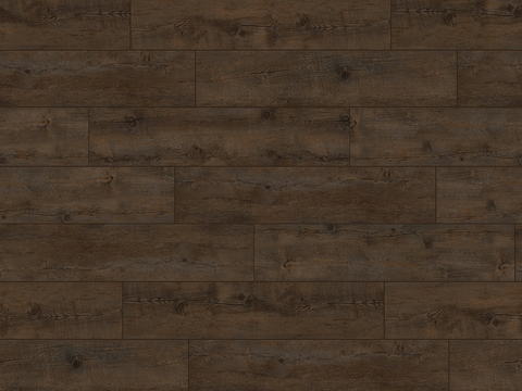 Seamless dark parquet wood composite floor