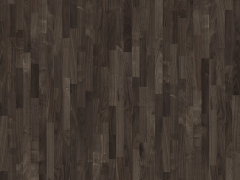 Seamless dark parquet wood composite floor