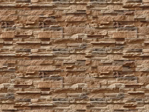 Seamless outdoor architectural culture stone rock stone mosaic wall brick wall ground