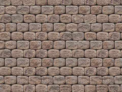 Seamless outdoor building culture stone stone block granite wall tile wall ground