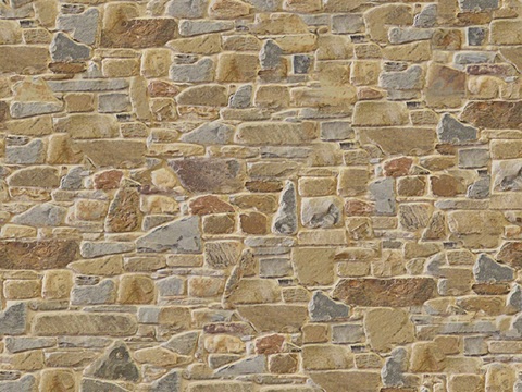 Seamless outdoor building culture stone granite tile wall tile wall