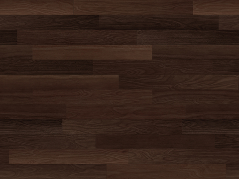 Seamless dark parquet wood composite floor