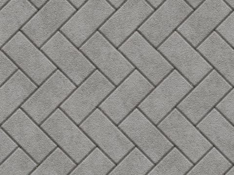 Seamless Herringbone Patchwork Floor Tile Sidewalk Road Ground Square Paving