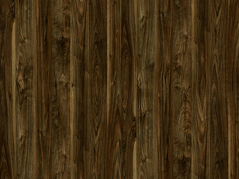 Seamless dark oak wood grain wood veneer panel