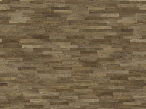 Seamless dark parquet wood composite floor