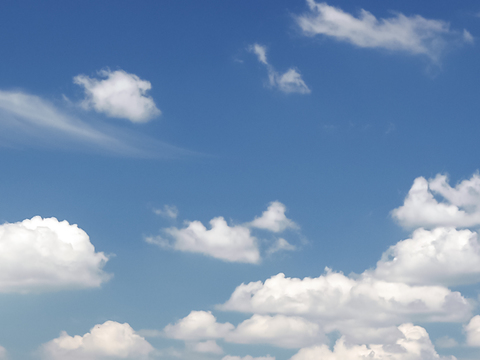 Cloudy blue sky landscape landscape