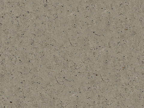 Seamless gray concrete micro-cement wall