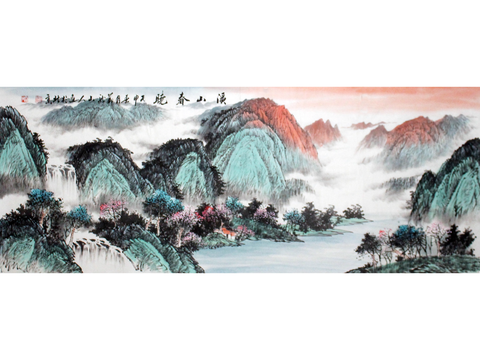 new chinese calligraphy and painting