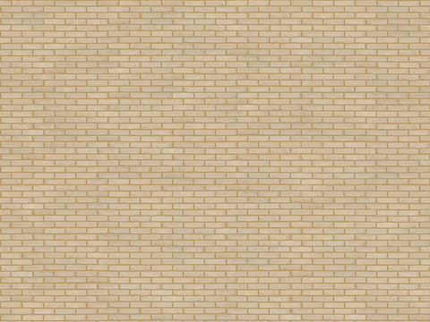 Seamless yellow brick wall outdoor wall ground