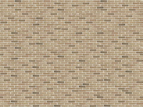 Seamless yellow brick wall outdoor wall ground