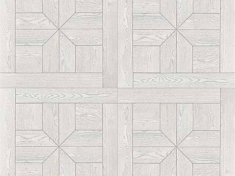 Seamless gray parquet wood composite floor