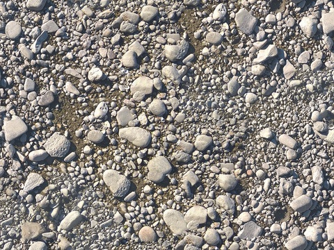 Seamless off-white stone stone gravel goose soft stone gravel washed stone ground