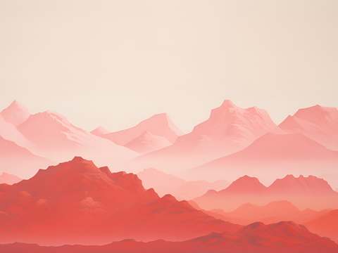 Pink landscape