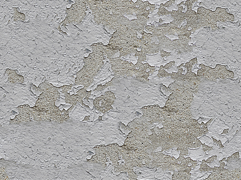 Seamless gray old damaged concrete cement wall ground