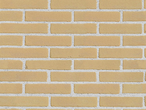 Seamless yellow brick wall outdoor wall ground