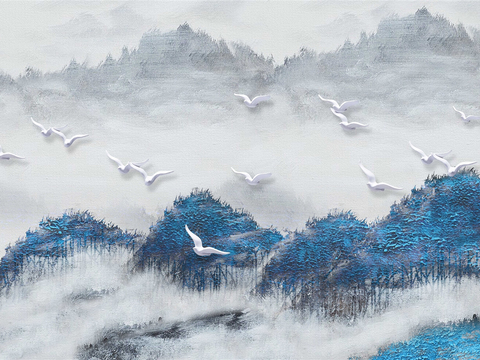 New Chinese Decorative Painting