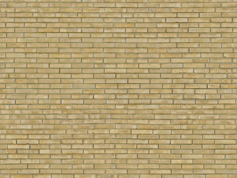 Seamless yellow brick wall outdoor wall ground