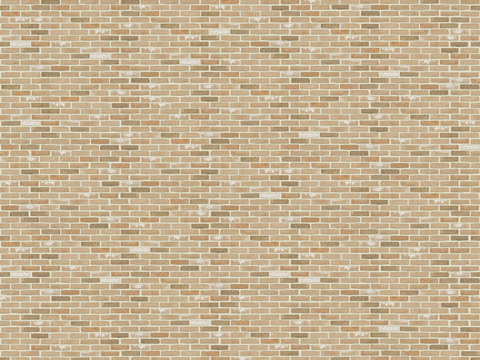 Seamless yellow brick wall outdoor wall ground