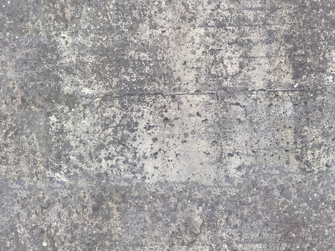 Seamless gray old damaged concrete cement wall ground