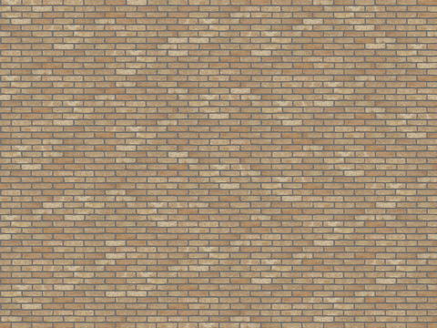 Seamless yellow brick wall outdoor wall ground