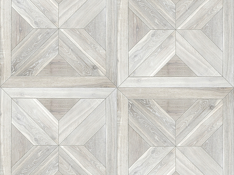 Seamless gray parquet wood composite floor