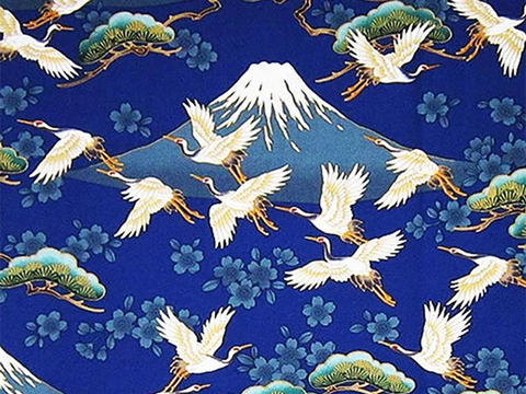 Japanese Flower and Bird Decorative Painting