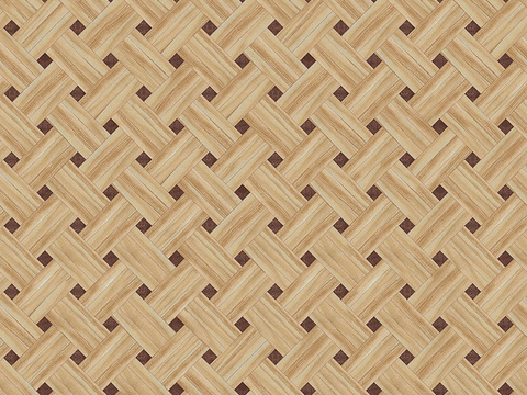 Seamless Geometric Parquet Textured Wood Floor