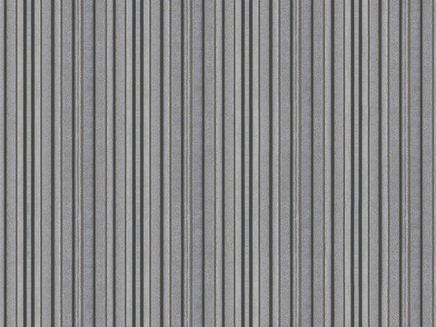 Seamless corrugated stainless steel sheet metal