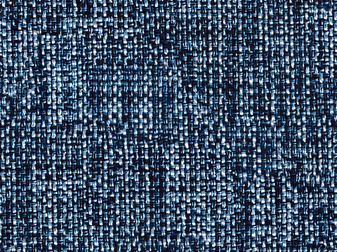 Seamless Blue Texture Linen Knitted Coarse Cloth Fabric