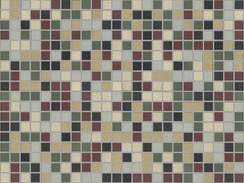 seamless color mosaic tile stone square plaid tile parquet floor tile wall tile