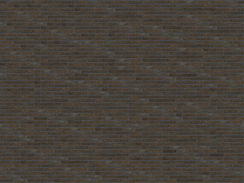 Seamless black old brick wall wall ground