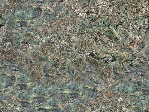 seamless green marble rock slab tile