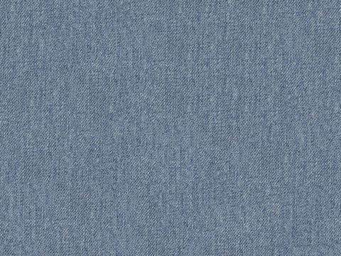 Seamless Blue Denim Cloth Fabric Sand Release Coarse Cotton Hemp Knitted Fabric