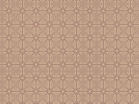 Tile Chinese pattern wallpaper