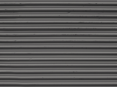 Seamless corrugated stainless steel sheet metal