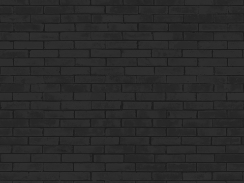 Seamless black old brick wall wall ground