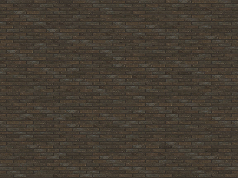 Seamless black old brick wall wall ground