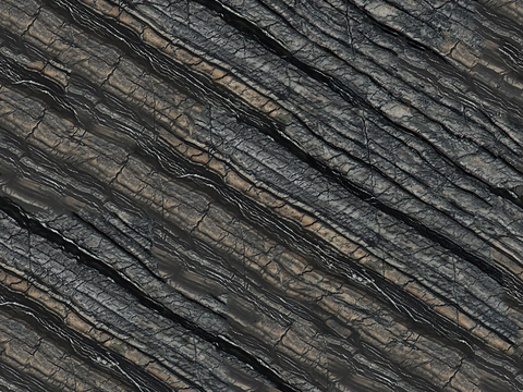 seamless black wood grain marble rock slab tile