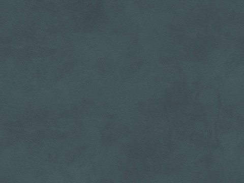 Blue-green fine grain leather