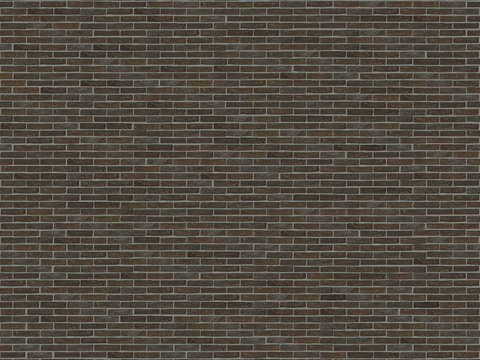 Seamless black old brick wall wall ground