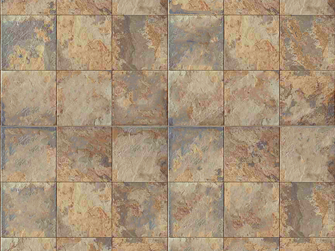 Seamless Marble Stone Parquet Floor Tile Sidewalk Road Ground Square Paving