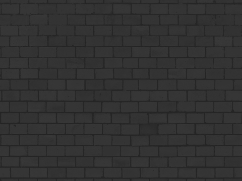 Seamless black old brick wall wall ground