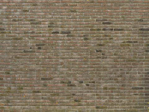 red brick wall