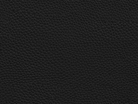 Seamless black matte textured leather