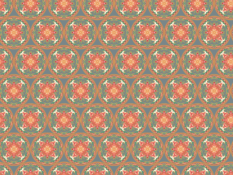 Tile Chinese pattern wallpaper