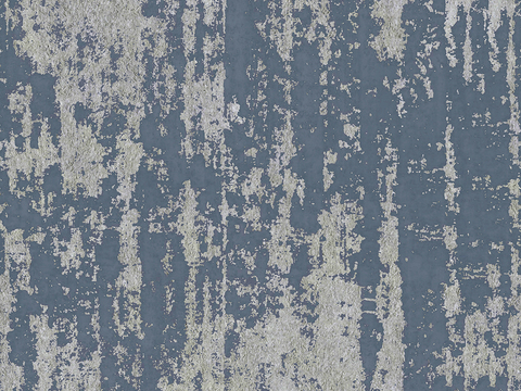 Seamless blue gray dirty old concrete cement wall