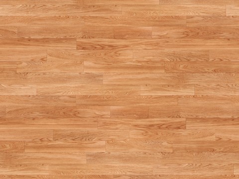 Log-colored wood flooring