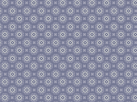 Blue tile Chinese pattern wallpaper