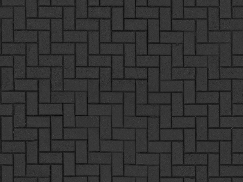 Seamless black old brick wall wall ground