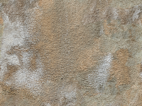 Seamless warm gray old damaged concrete cement wall ground